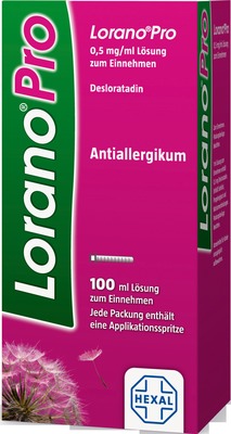 Lorano Pro 0,5 mg/ml Lösung 100 ml Lösung zum Einnehmen