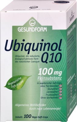 Gesundform Ubiquinol Q10 100 Mg Vega-soft-caps 100 St Kapseln