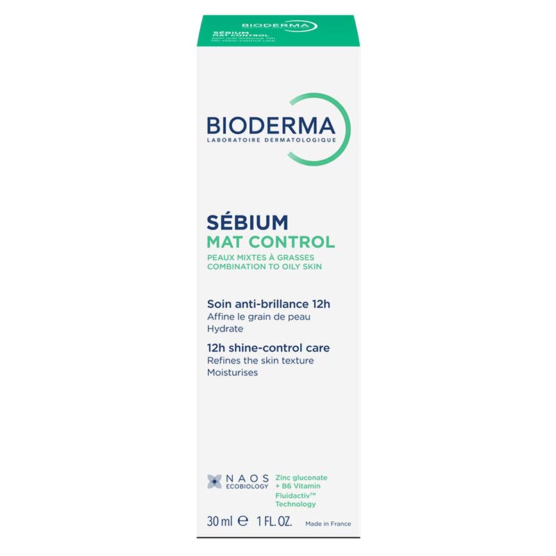 BIODERMA Sébium Mat Control mattierendes, glättendes Fluid 1 St Tube