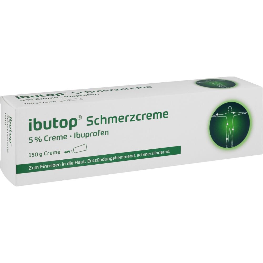 ibutop Schmerzcreme 5% Creme bei entzündlich-rheumatischen Erkrankungen und chronischen Gelenk- und Muskelschmerzen 150 g Creme