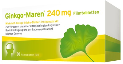 Ginkgo-Maren 240mg 30 St Filmtabletten