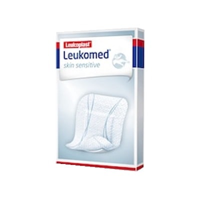Leukomed skin sensitive 10x8cm 5 St Pflaster