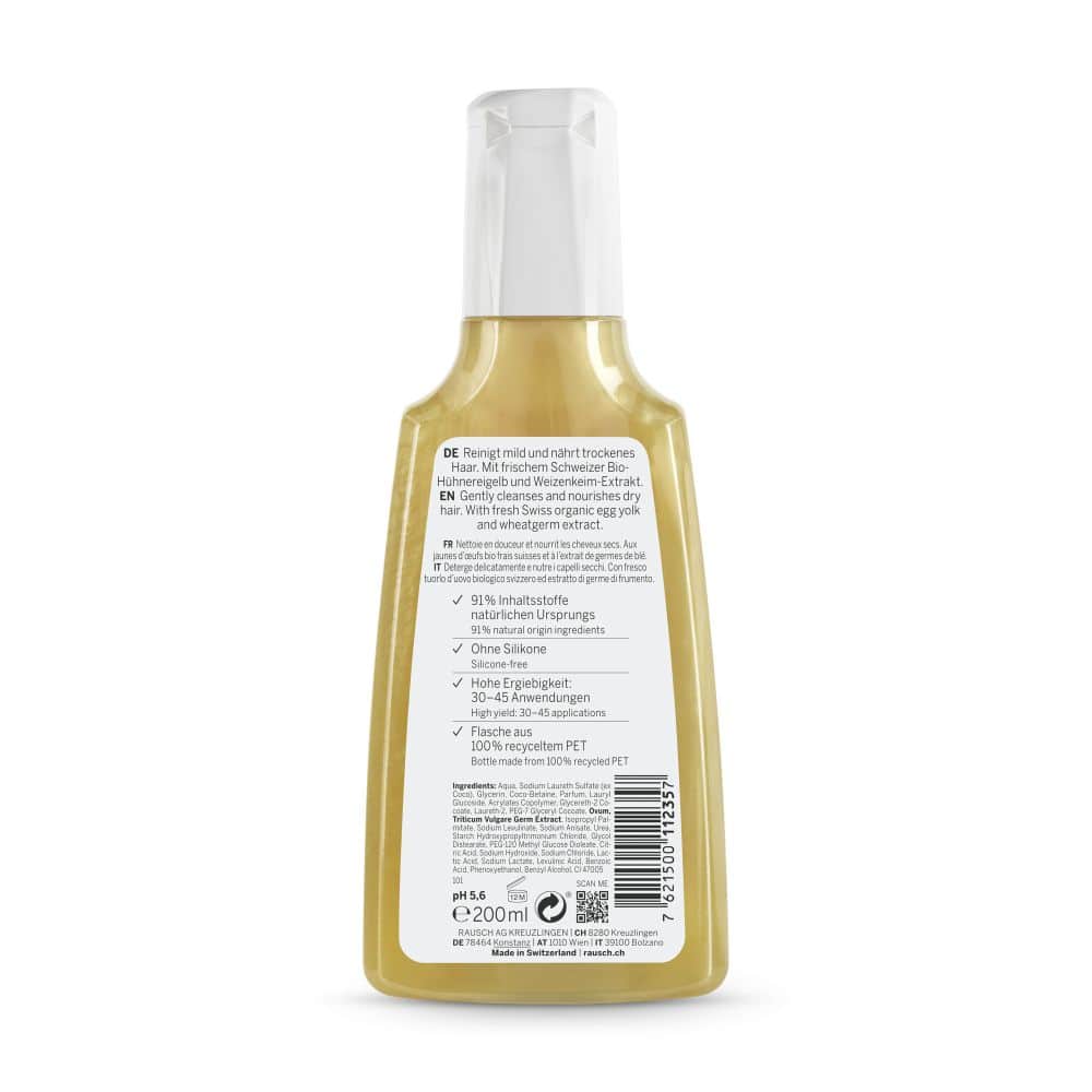 RAUSCH Nähr-Shampoo mit Ei-Öl 200 ml 200 ml Shampoo