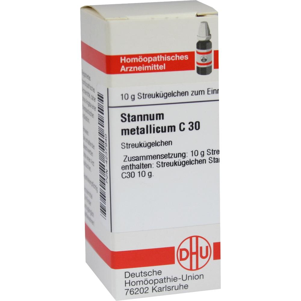 STANNUM METALLICUM C 30 Globuli 10 g Globuli
