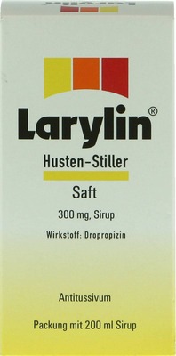 Larylin Husten-Stiller Saft 200 ml Sirup