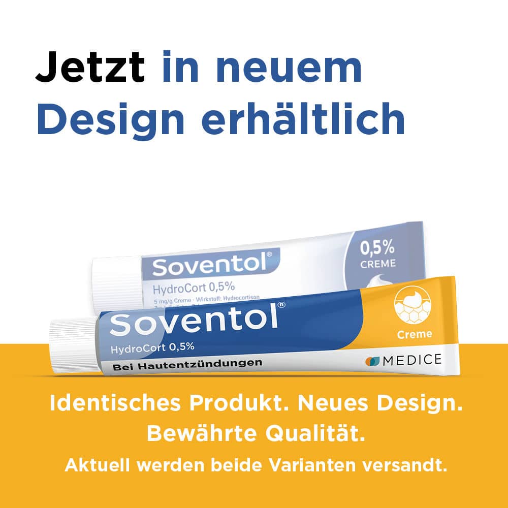 Soventol HydroCort 0,5% bei akuten Hautentzündungen 30 g Creme