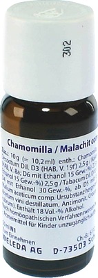 WELEDA CHAMOMILLA/MALACHIT comp.Dilution 50 ml Mischung
