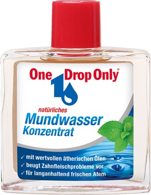 One Drop Only natürliches Mundwasser Konzentrat 25 ml Mundwasser