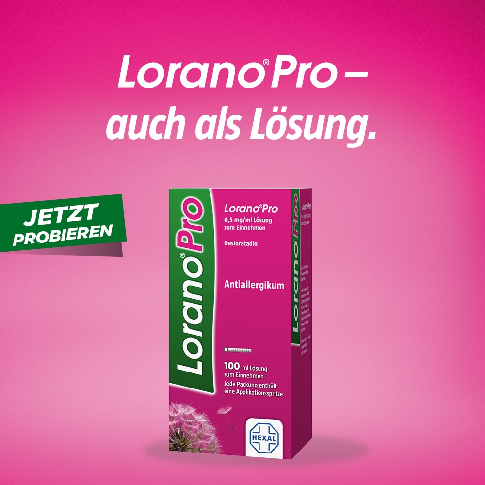 Lorano Pro 0,5 mg/ml Lösung 100 ml Lösung zum Einnehmen