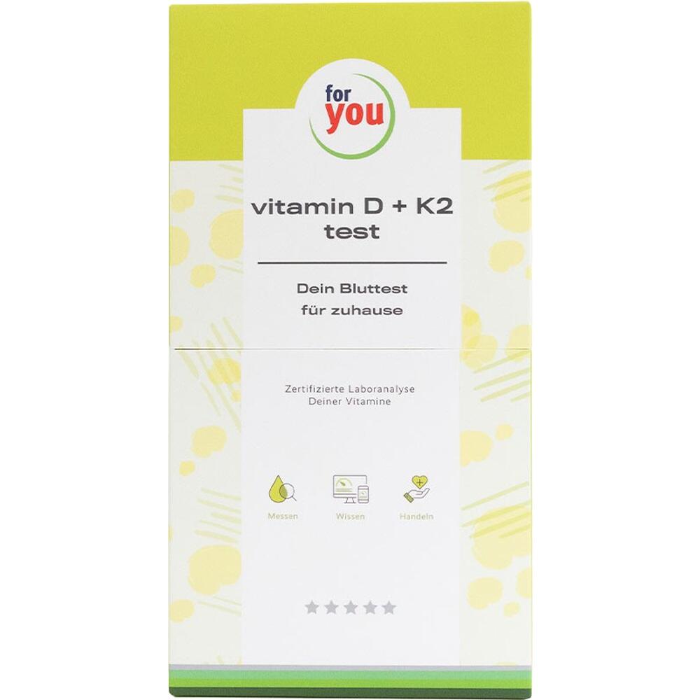 For you Vitamin D + K2 Bluttest 1 St Test