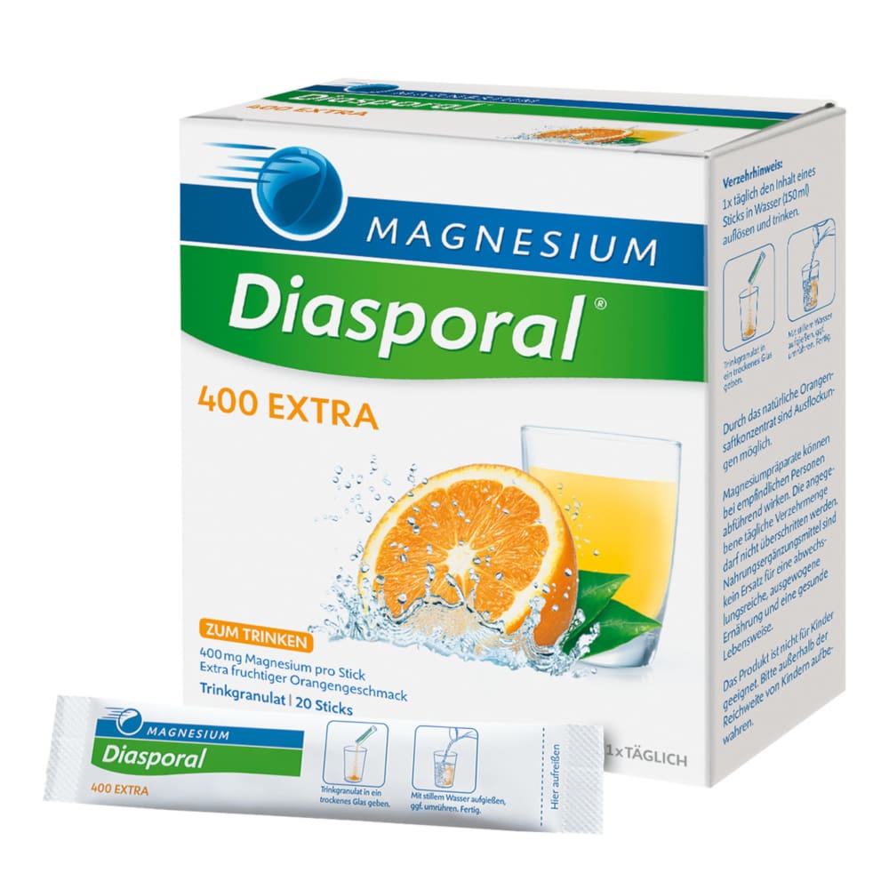 MAGNESIUM Diasporal 400 EXTRA 20 St Granulat