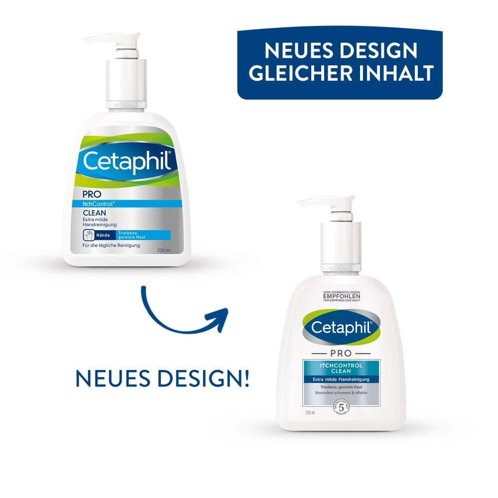 Cetaphil Pro ItchControl Clean Handreinigung 236 ml Flüssigseife