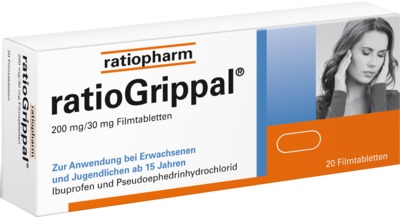 ratioGrippal 200mg/30mg 20 St Filmtabletten