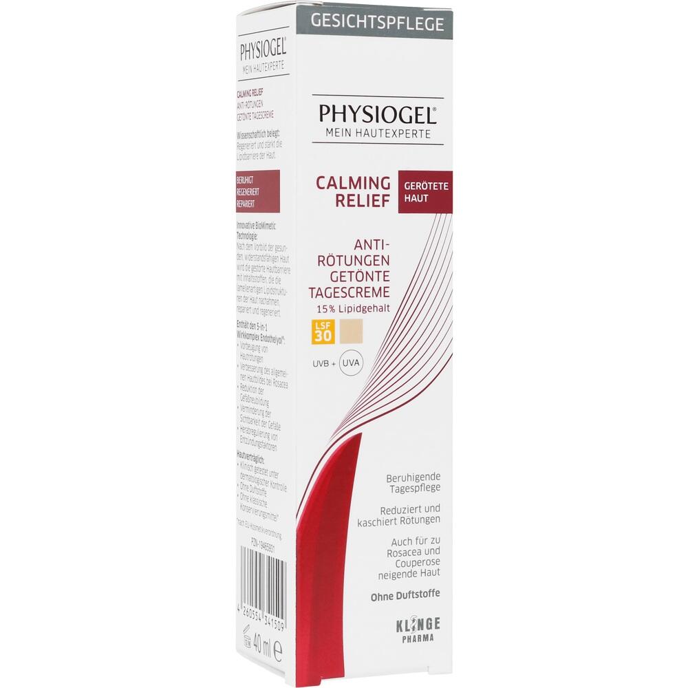 PHYSIOGEL CALMING RELIEF ANTI-RÖTUNGEN getönte Tagescreme LSF 30 40 ml Tagescreme