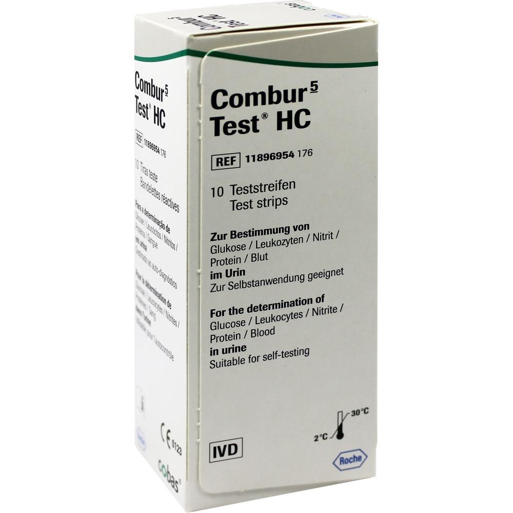 COMBUR 5 Test HC Teststreifen 10 St Teststreifen