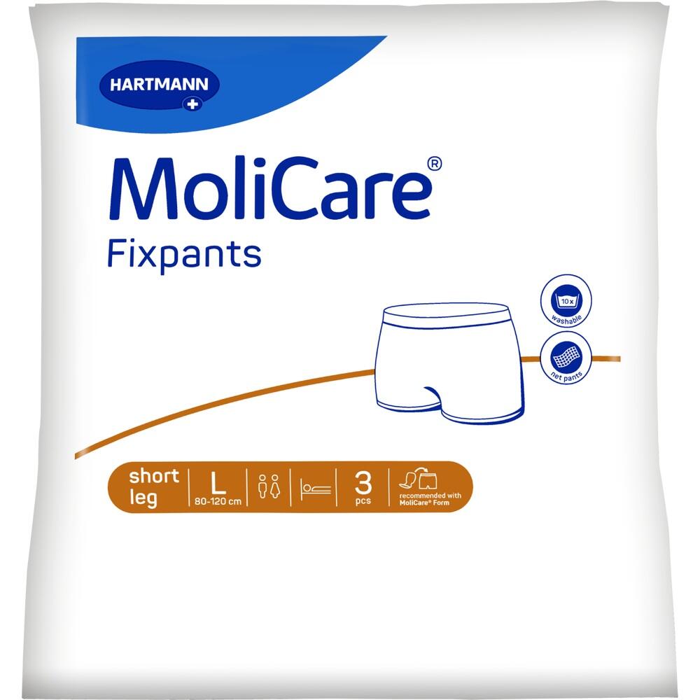 Molicare Fixpants short leg Größe L 3 St