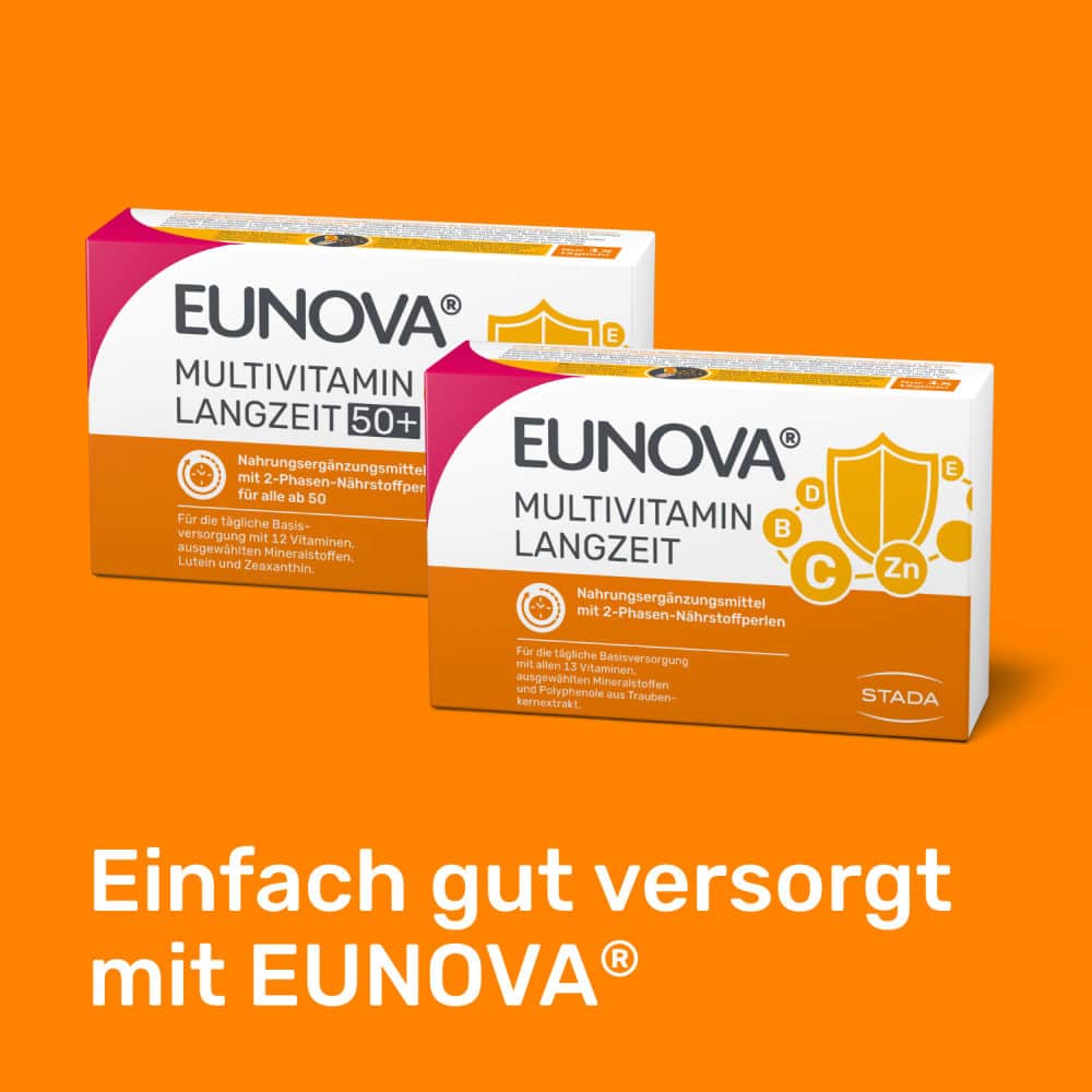 EUNOVA MULTIVITAMIN LANGZEIT 50+  60 St Kapseln