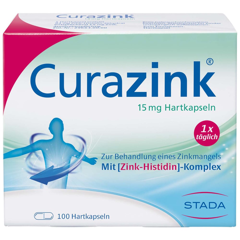 Curazink 100 St Hartkapseln