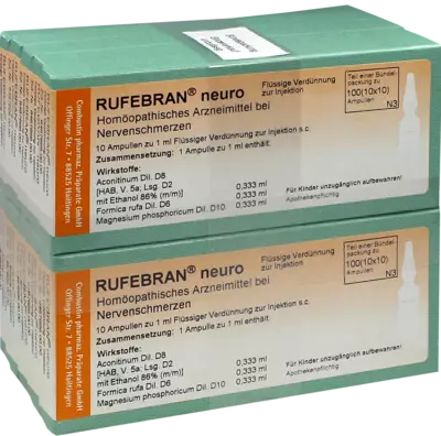 RUFEBRAN neuro Ampullen 100 St Ampullen