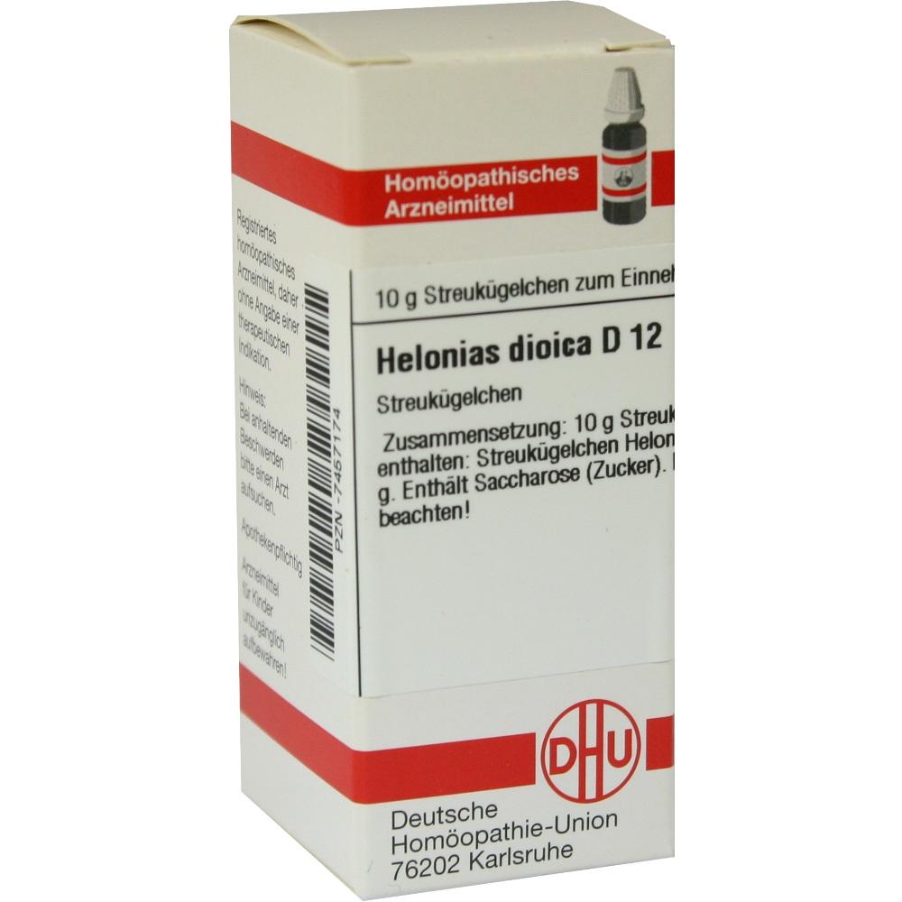 HELONIAS DIOICA D 12 Globuli 10 g Globuli
