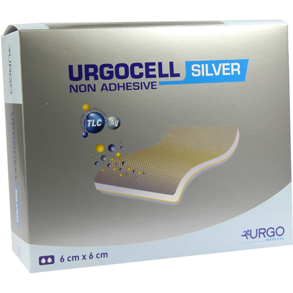 URGOCELL silver Non Adhesive Verband 6x6 cm 10 St Verband
