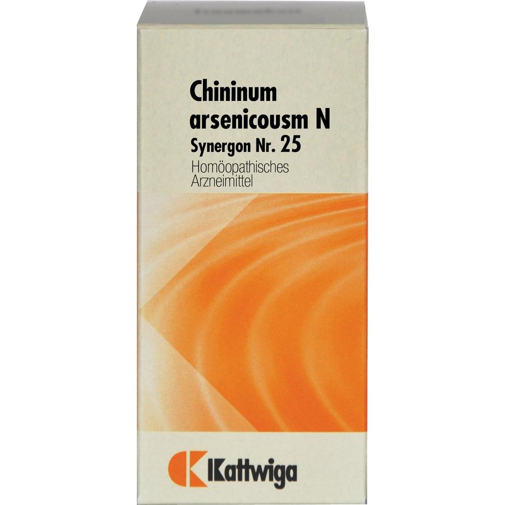 SYNERGON KOMPLEX 25 Chininum arsenicosum N Tabl. 100 St Tabletten