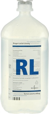 RINGER LACTAT Lösung DELTAMEDICA Inf.-Lsg.Plastik 1000 ml Infusionslösung