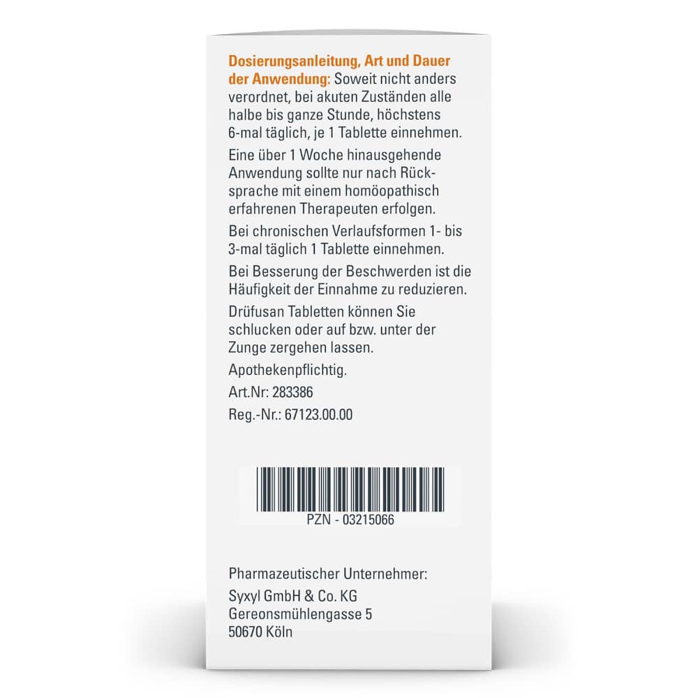 SYXYL Drüfusan 100 St Tabletten