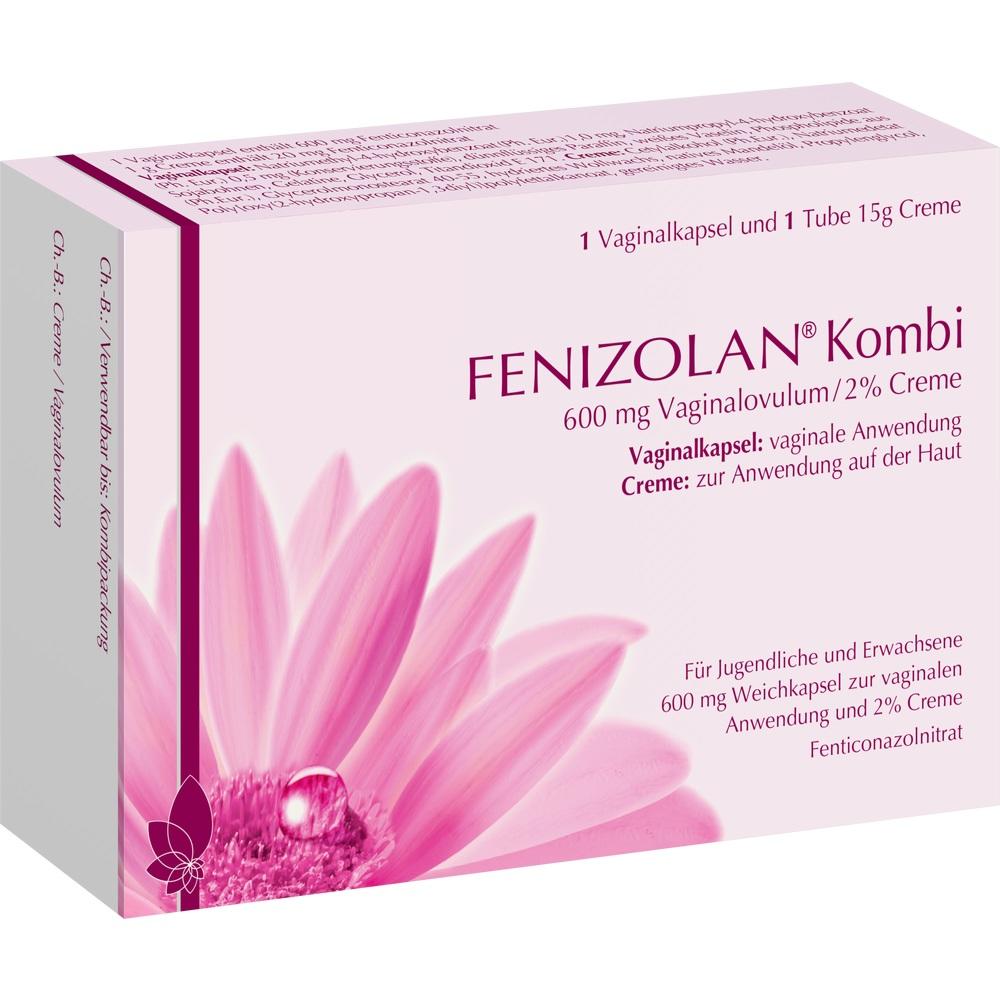 FENIZOLAN Kombi 600 mg Vaginalovulum+2% Creme 1 Packung Kombipackung