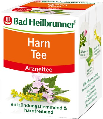 Bad Heilbrunner Harntee 8X2.0 g Filterbeutel