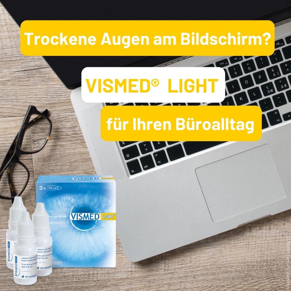 VISMED light Augentropfen 3X15 ml Augentropfen