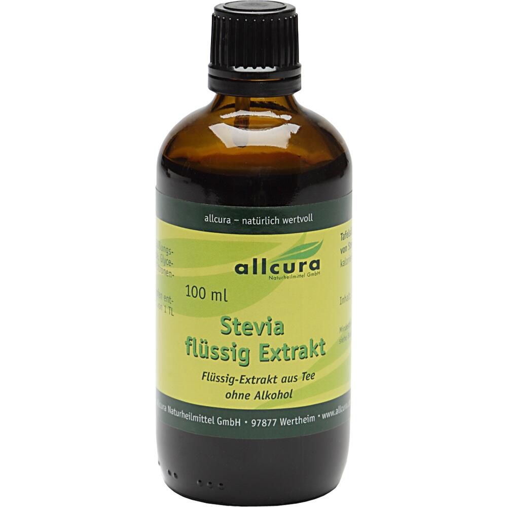 allcura Stevia flüssig Extrakt 100 ml Flüssigkeit