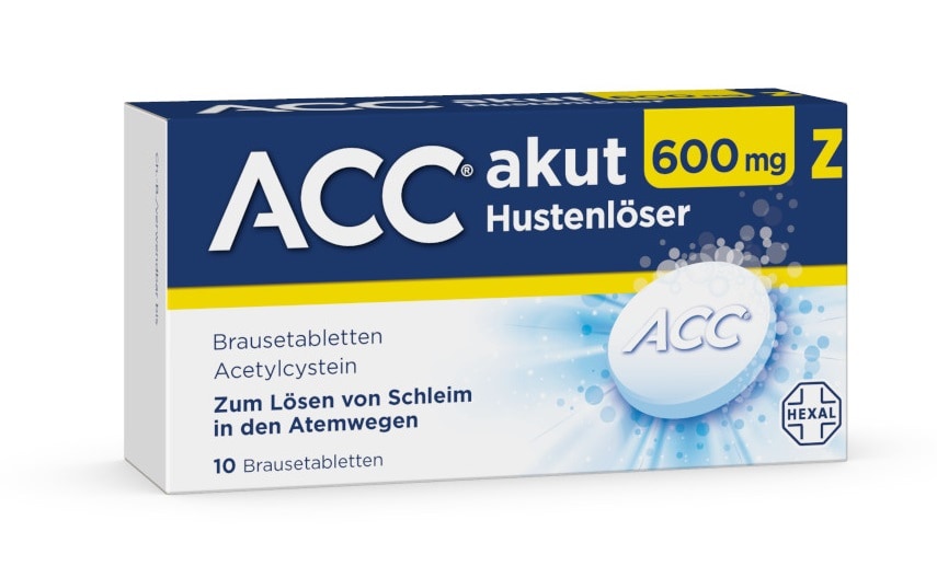 ACC akut 600mg Z Hustenlöser 10 St Brausetabletten