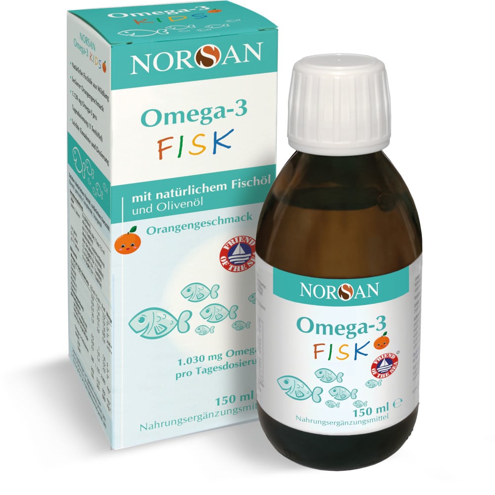 NORSAN Omega-3 FISK 150 ml Flüssigkeit