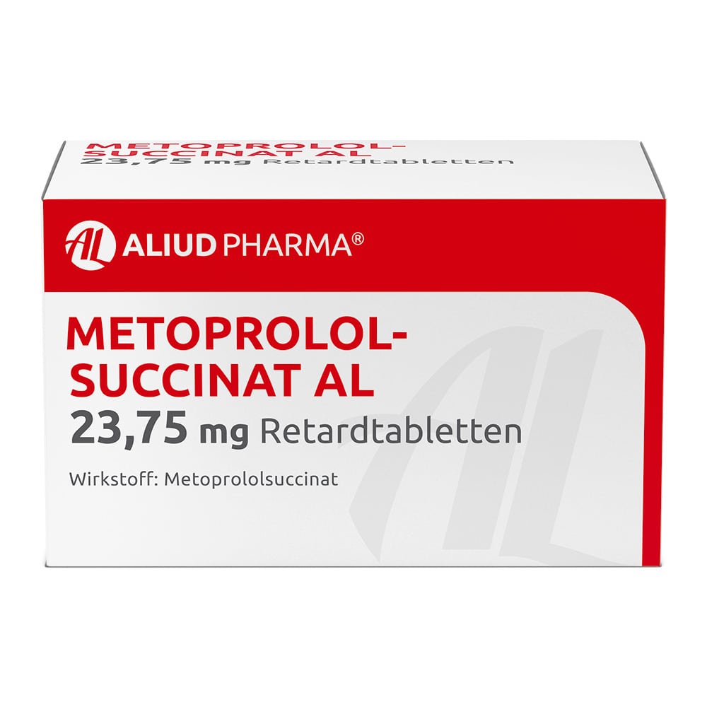 Metoprololsuccinat AL 23,75mg 100 St Retard-Tabletten