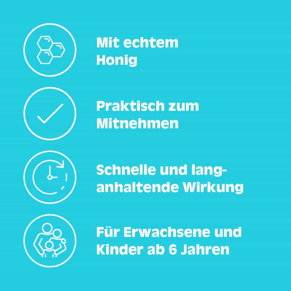 Silomat Hustenstiller Dextromethorphan Honig 20 St Lutschpastillen
