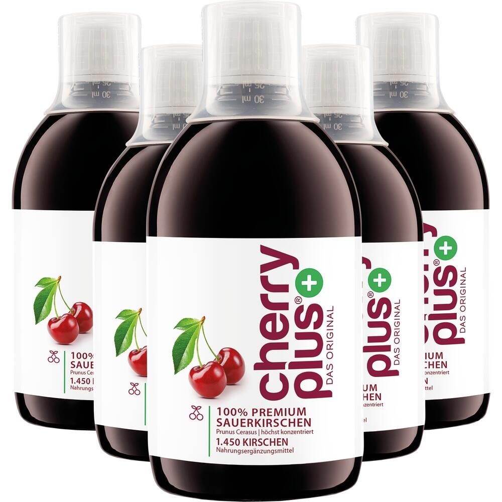 cherry plus MONTMORENCY SAUERKIRSCHEN Konzentrat 6X500 ml Konzentrat