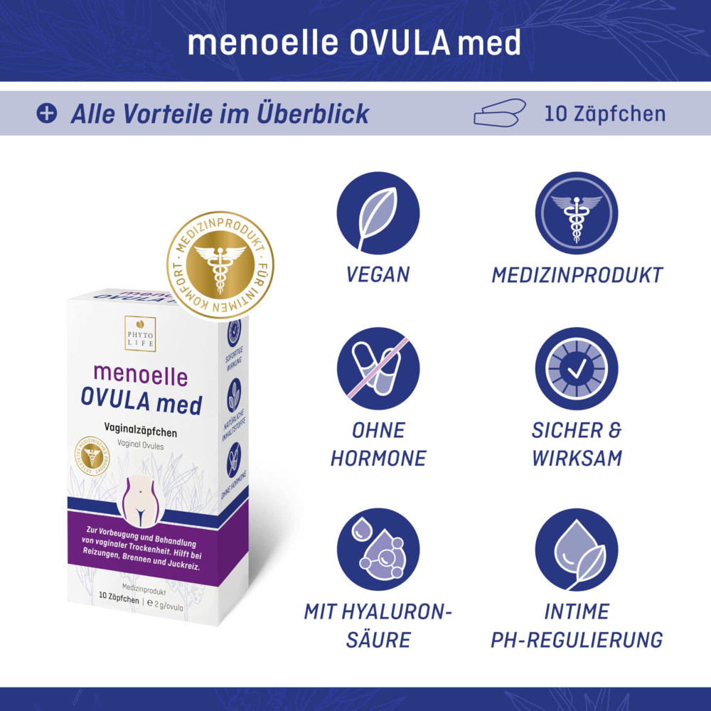 menoelle OVULA med 10 St Vaginalovula