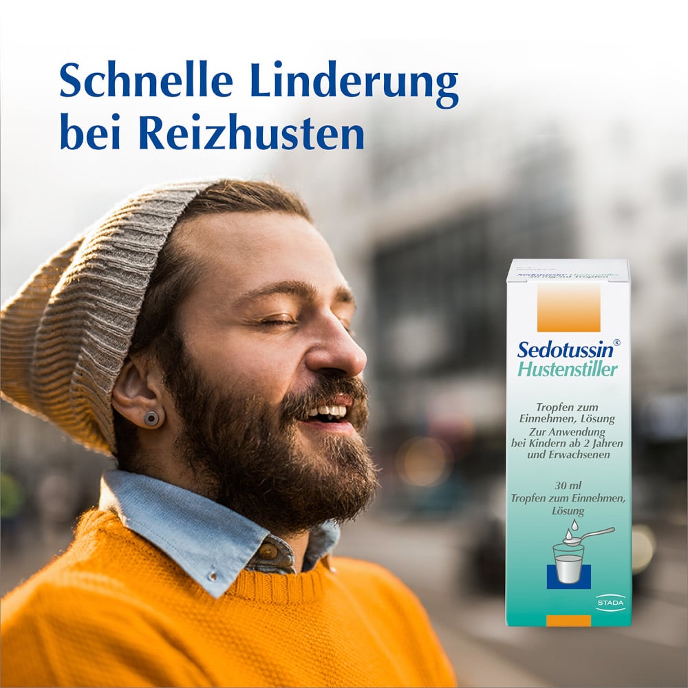 Sedotussin Hustenstiller 30mg/ml 30 ml Tropfen zum Einnehmen