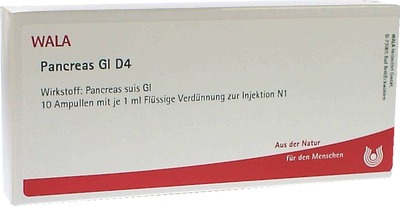 Pancreas G D4 Ampullen 10X1 ml Ampullen