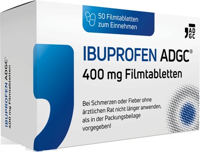 IBUPROFEN ADGC 400 mg  50 St Filmtabletten