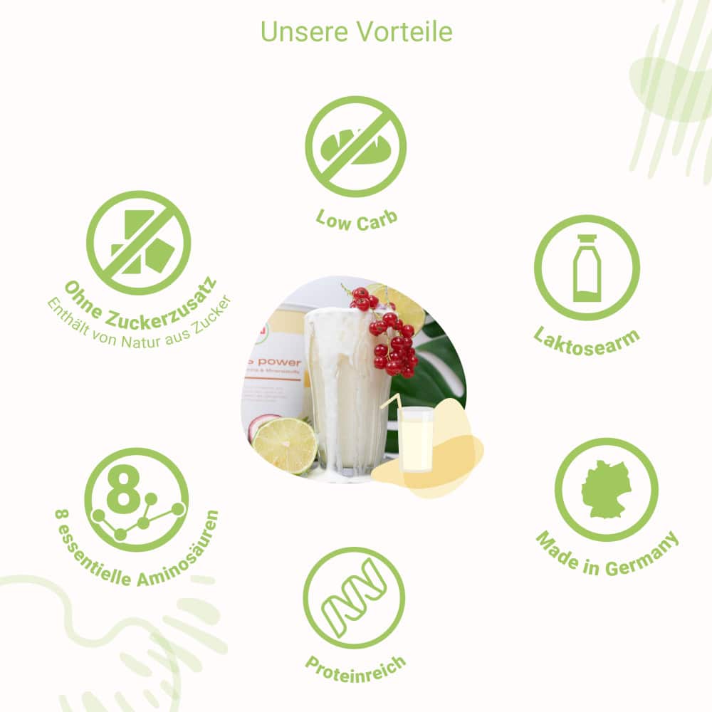 for you eiweiß power Vanille 750 g Pulver
