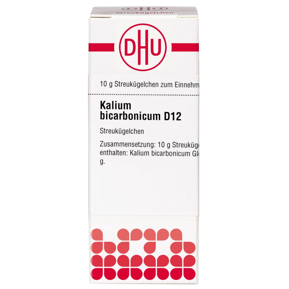 Kalium bicarbonicum D12 10 g Globuli