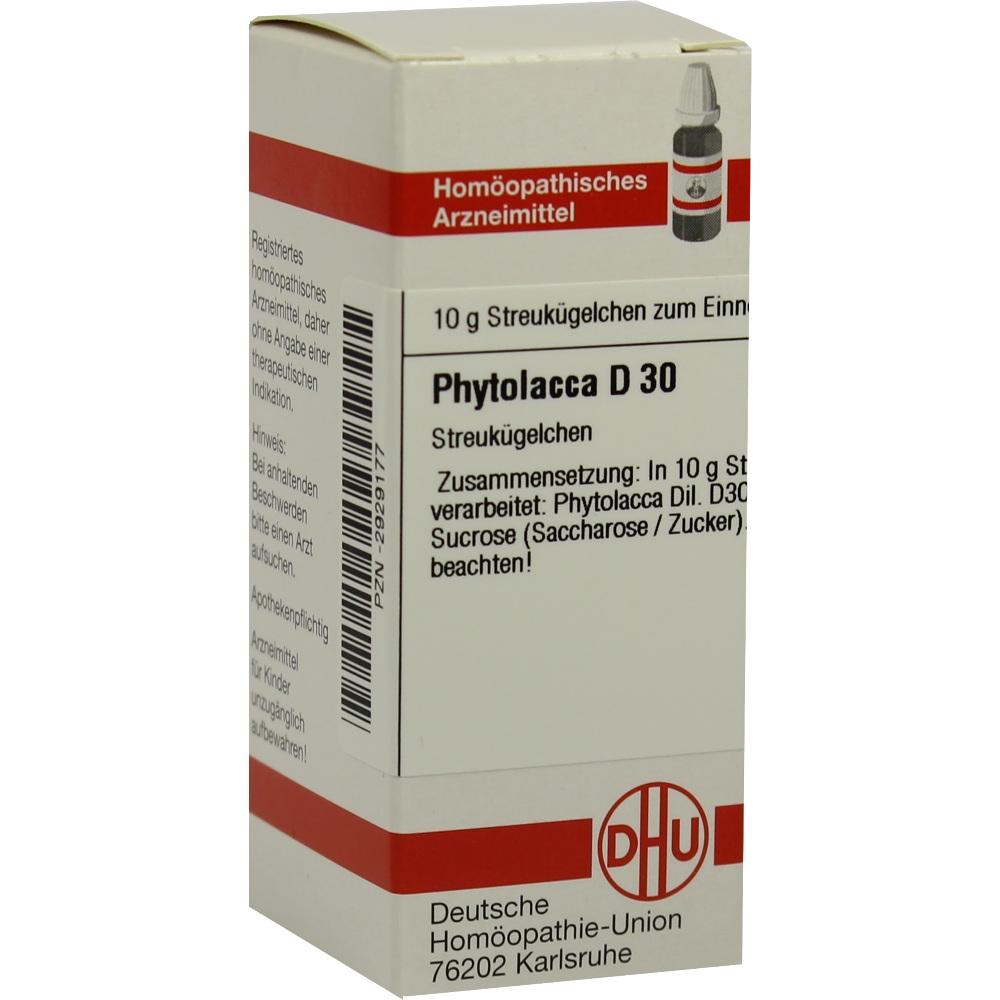 PHYTOLACCA D 30 Globuli 10 g Globuli