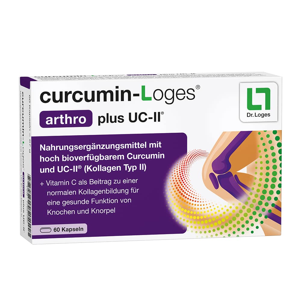 curcumin-Loges arthro plus UC-II 60 St Kapseln