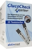 GLUCO CHECK Excellent Teststreifen 25 St Teststreifen