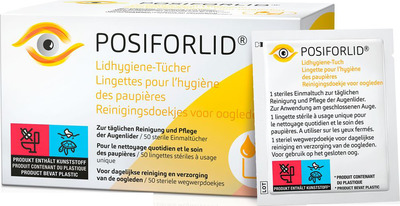 POSIFORLID Lidhygiene-Tücher 50 St Tücher
