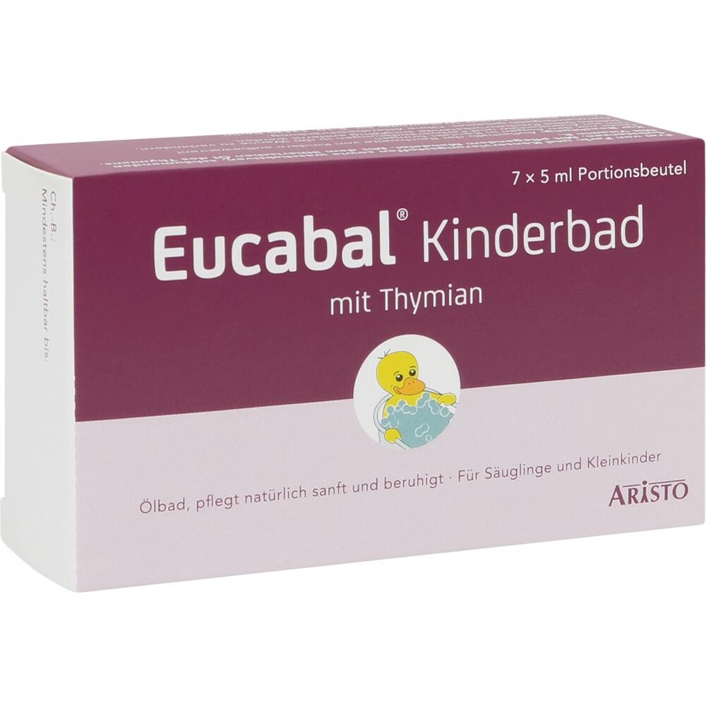 Eucabal Kinderbad mit Thymian 7X5 ml Bad