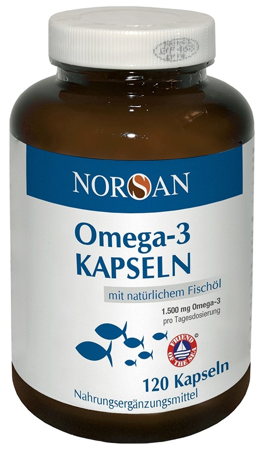 NORSAN Omega-3 Fischöl  120 St Kapseln