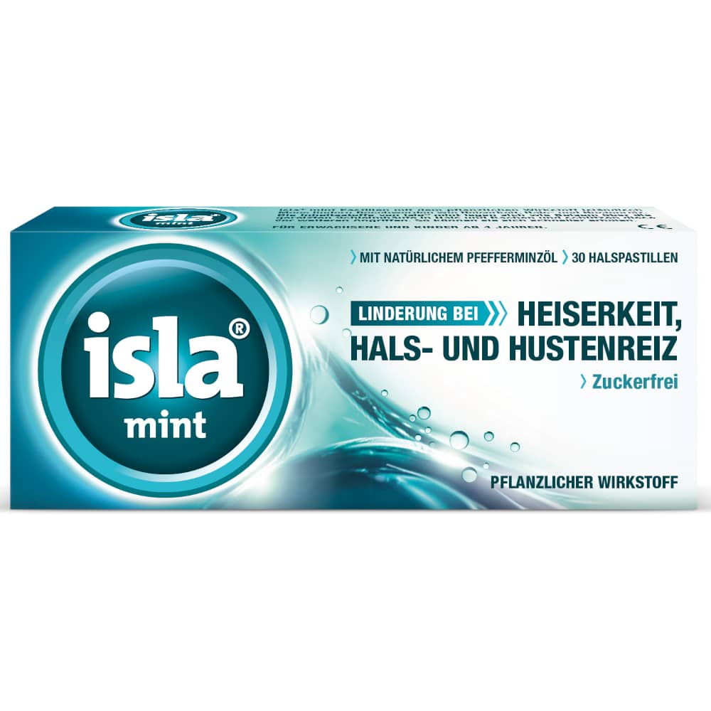 isla mint Halspastillen 30 St Pastillen